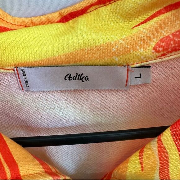 Adika Y2K Vibrant Graphic Crop Jacket - Picture 5 of 10